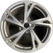 20" E-TRON GT 22-24 20x9, silver Original OEM Wheel Rim - Front View