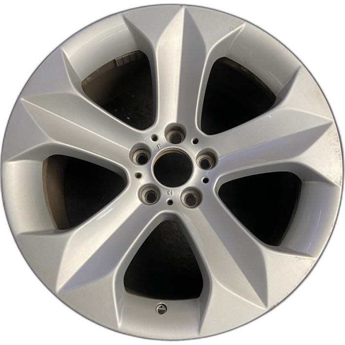 19" BMW X6 08-09 19x9 , rear , , wide groove spoke Original OEM Wheel Rim - Front View