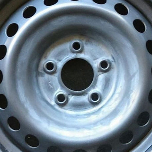 16" SENTRA 13-19 16x6.5, steel Original OEM Wheel Rim - Angle View