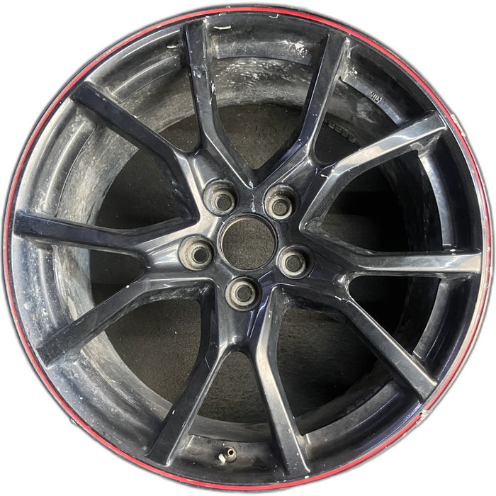 20" CIVIC 17-20 20x8.5 , Original OEM Wheel Rim - Front View