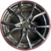 20" CIVIC 17-20 20x8.5 , Original OEM Wheel Rim - Front View