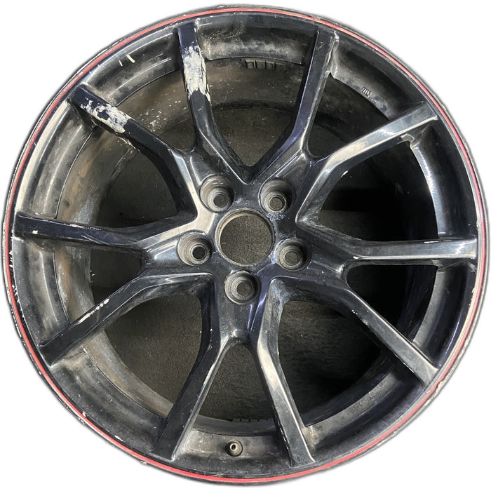 20" CIVIC 17-20 20x8.5 , Original OEM Wheel Rim - Front View