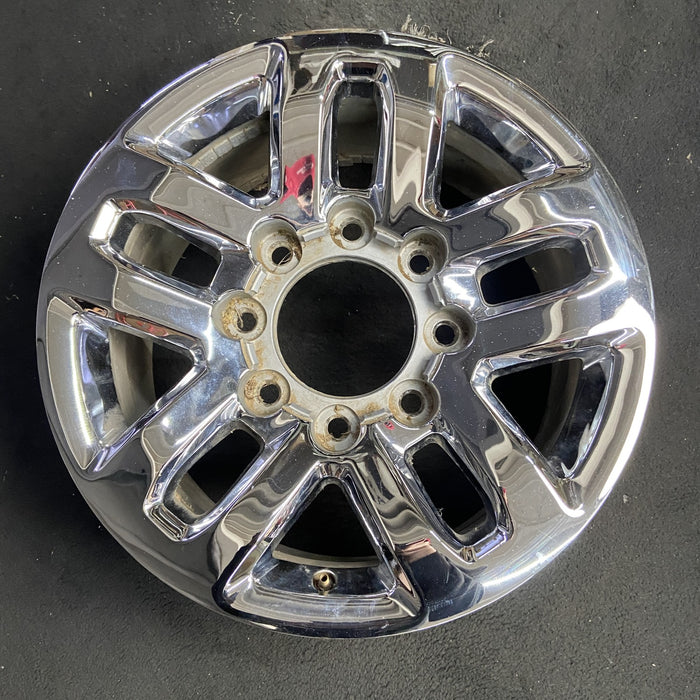 18" SILVERADO 2500 PICKUP 15-19 18x8, aluminum, 10 spoke, opt PYV Original OEM - Additional View