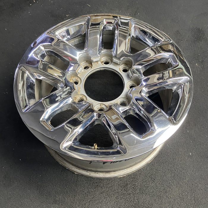 18" SILVERADO 2500 PICKUP 15-19 18x8, aluminum, 10 spoke, opt PYV Original OEM - View 7