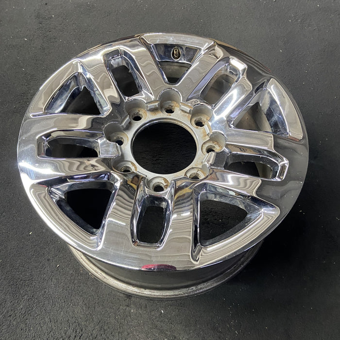 18" SILVERADO 2500 PICKUP 15-19 18x8, aluminum, 10 spoke, opt PYV Original OEM - View 8