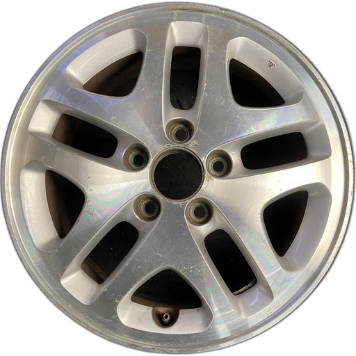 16" ACCORD 01-02 6 cylinder , 16x6.5, 10 spoke Original OEM Wheel Rim - Front View