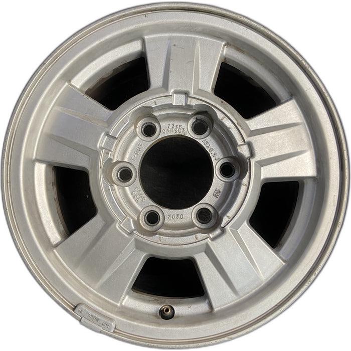 15" CANYON 04-08 15x6.5, 4x2, Original OEM Wheel Rim - Front View