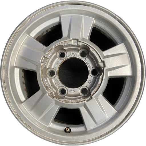 15" CANYON 04-08 15x6.5, 4x2, Original OEM Wheel Rim - Front View