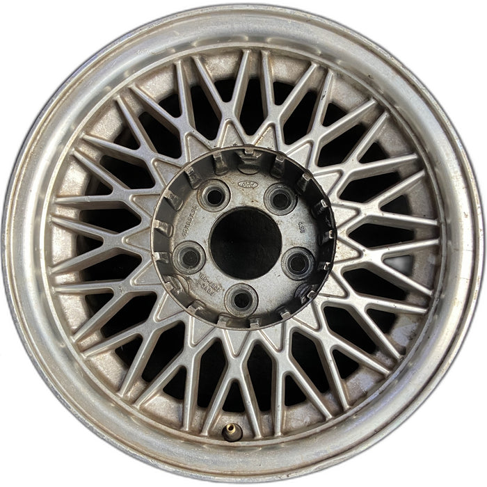 15" GRAND MARQUIS 91 15x6.5, aluminum, lacy spoke design Original OEM Wheel Rim - Front View