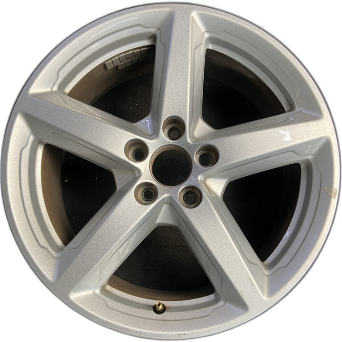 18" EXPLORER 16-17 18x8 , aluminum, w/o police package; 5 spoke Original OEM - Front View