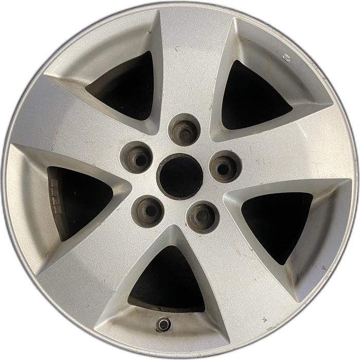 17" CARAVAN 11-12 17x6.5 , 5 spoke Original OEM Wheel Rim - Front View
