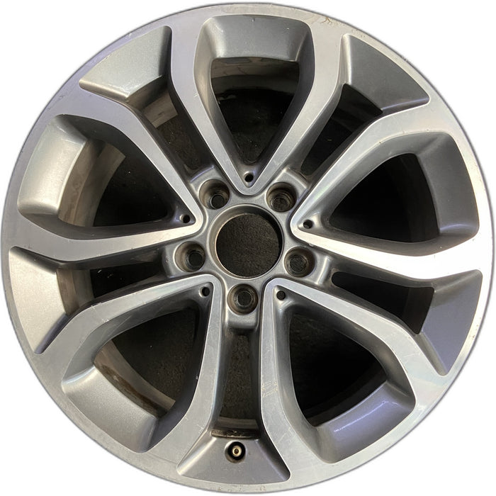 17" MERCEDES C-CLASS 15 205 Type; , C300, 17x7, 10 spoke Original OEM Wheel Rim - Front View