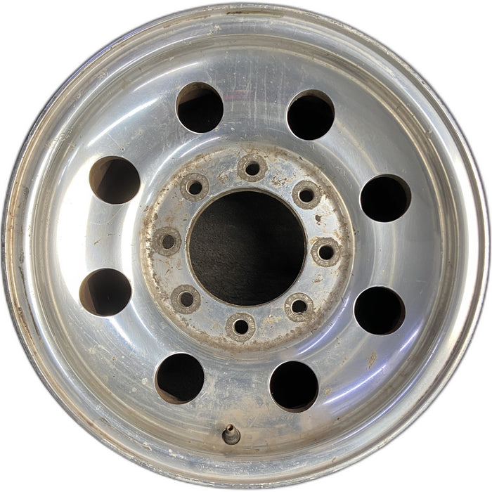 16" EXCURSION 01-05 , aluminum, 8 round holes Original OEM Wheel Rim - Front View