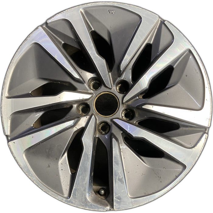 17" ACCORD 18-20 17x7.5 , 10 spoke, Hybrid Original OEM Wheel Rim - Front View