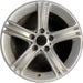 17" BMW 320i 12-13 , 17x7.5 , 5 spoke, triple edge spoke Original OEM Wheel Rim - Front View