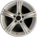 17" BMW 320i 12-13 , 17x7.5 , 5 spoke, triple edge spoke Original OEM Wheel Rim - Front View