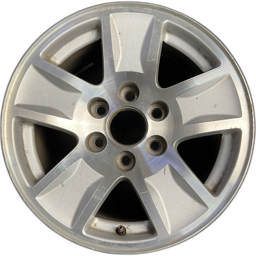 17" SIERRA 1500 PICKUP 19 classic , 17x8, 5 spoke Original OEM Wheel Rim - Front View