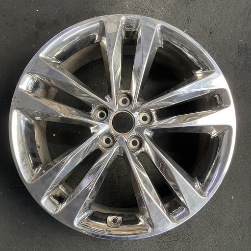19" SORENTO 14-15 19x7.5 , chrome finish, V shape large opening, w/o Original - Additional View