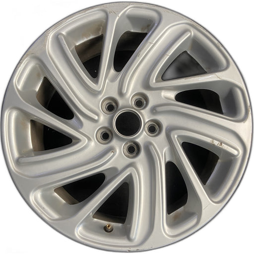 18" CORSAIR 20-25 18x7.5, 10 spoke Original OEM Wheel Rim - Front View