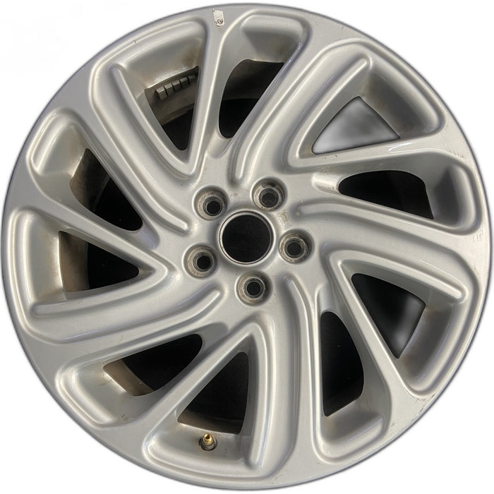 18" CORSAIR 20-25 18x7.5, 10 spoke Original OEM Wheel Rim - Front View