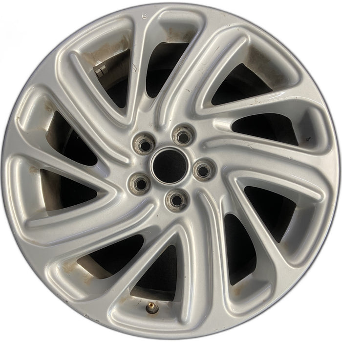18" CORSAIR 20-25 18x7.5, 10 spoke Original OEM Wheel Rim - Front View