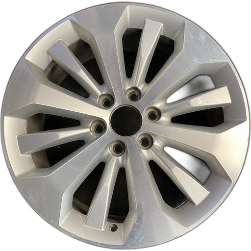 20" FORD F150 PICKUP 15-16 20x8.5, 12 spoke, , silver pockets Original OEM - Front View