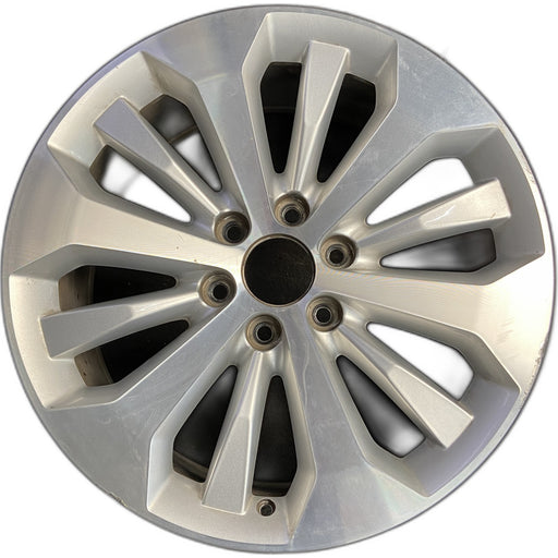 20" FORD F150 PICKUP 15-16 20x8.5, 12 spoke, , silver pockets Original OEM - Front View