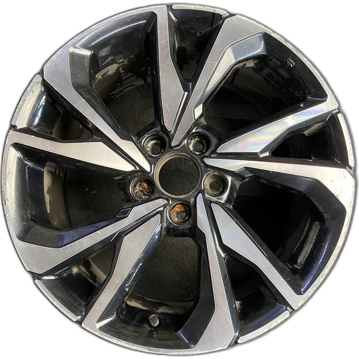 18" CIVIC 17-18 18x8 , w/o outer red accent; Hatchback, 10 spoke Original OEM - Front View