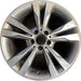 18" MERCEDES C-CLASS 15 205 Type; , C300, 18x8.5 Original OEM Wheel Rim - Front View