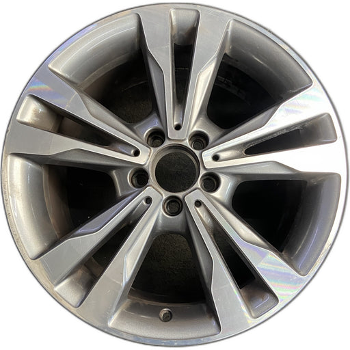 18" MERCEDES C-CLASS 15 205 Type; , C300, 18x8.5 Original OEM Wheel Rim - Front View