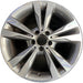 18" MERCEDES C-CLASS 15 205 Type; , C300, 18x8.5 Original OEM Wheel Rim - Front View