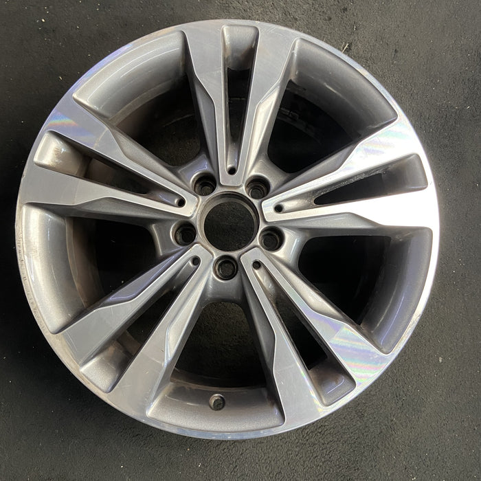 18" MERCEDES C-CLASS 15 205 Type; , C300, 18x8.5 Original OEM Wheel Rim - Additional View