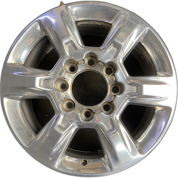 20" SIERRA 2500 PICKUP 17-19 20x8.5, 6 spoke Original OEM Wheel Rim - Front View