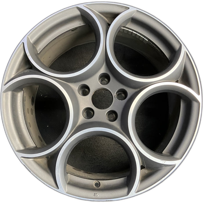 19" STELVIO 18-21 , 19x8, 5 spoke, 5 hole design Original OEM Wheel Rim - Front View