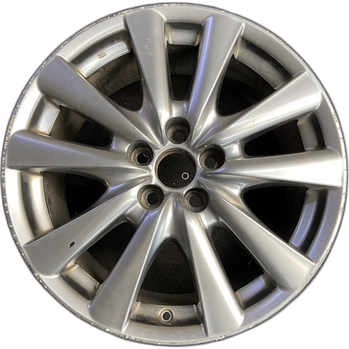 18" LEXUS GS350 13-15 18x8 , 5 twin spoke Original OEM Wheel Rim - Front View