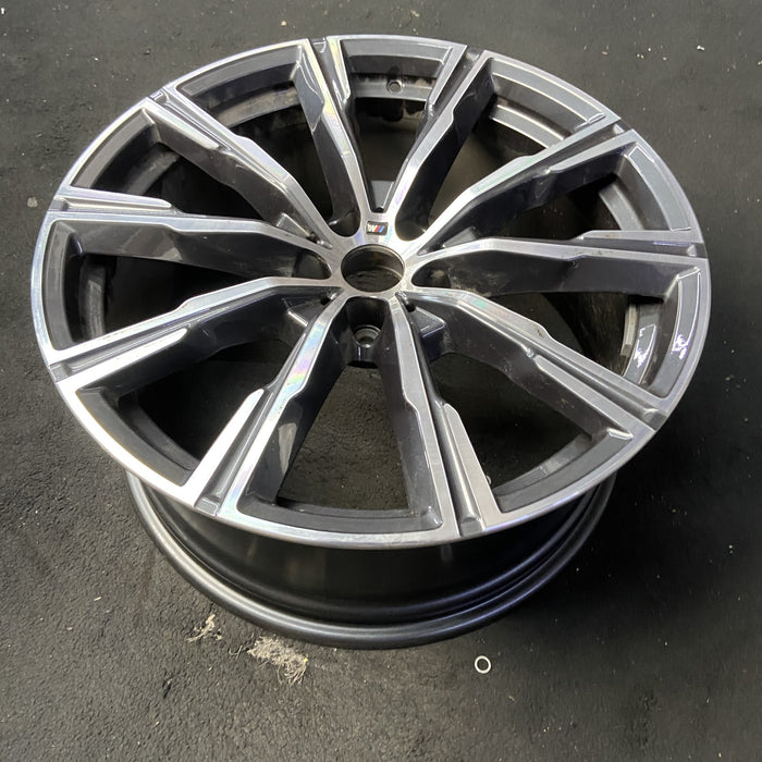 20" BMW X5 19-25 20x9, 10 spoke Original OEM Wheel Rim - View 8