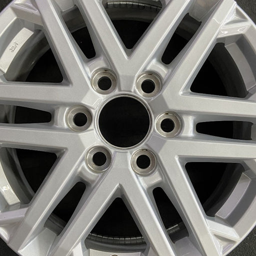 18" SEQUOIA 23-24 18x7.5, 6 double spoke, silver Original OEM Wheel Rim - Angle View