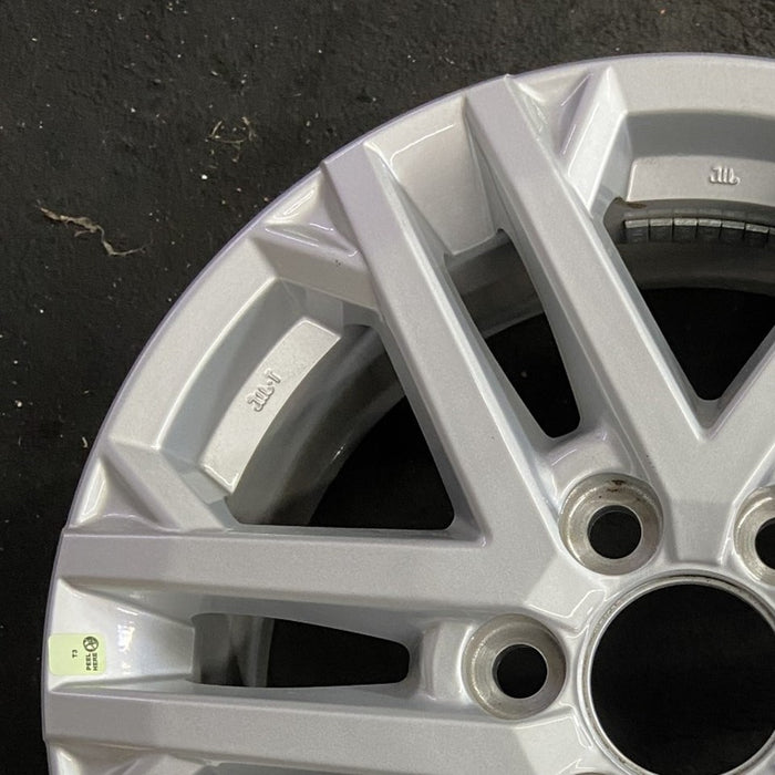 18" SEQUOIA 23-24 18x7.5, 6 double spoke, silver Original OEM Wheel Rim - Side Profile