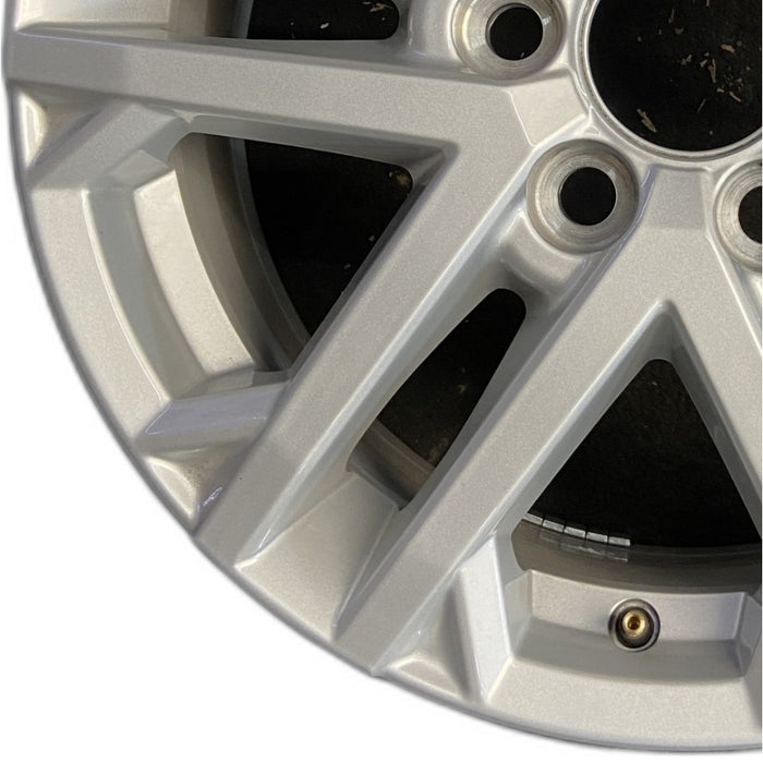 18" SEQUOIA 23-24 18x7.5, 6 double spoke, silver Original OEM Wheel Rim - Back View