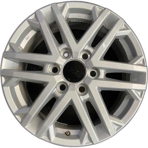 18" SEQUOIA 23-24 18x7.5, 6 double spoke, silver Original OEM Wheel Rim - Front View