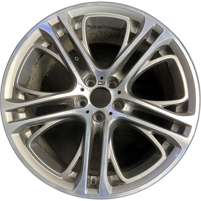 21" BMW X5 11-17 21x10 , 20-alternating spoke Original OEM Wheel Rim - Front View