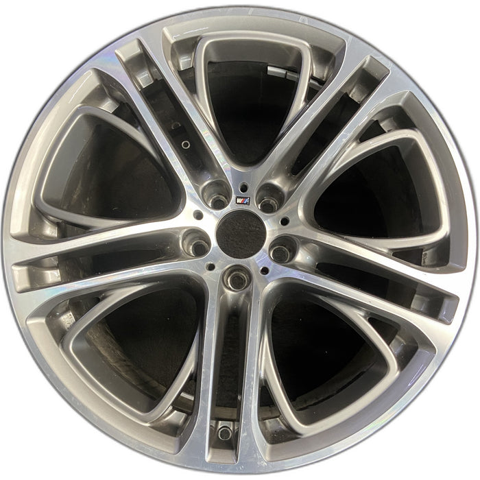 21" BMW X5 11-17 21x11.5 , 20-alternating spoke Original OEM Wheel Rim - Front View