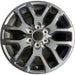 20" SEQUOIA 23 20x8, 6 Y spoke Original OEM Wheel Rim - Front View