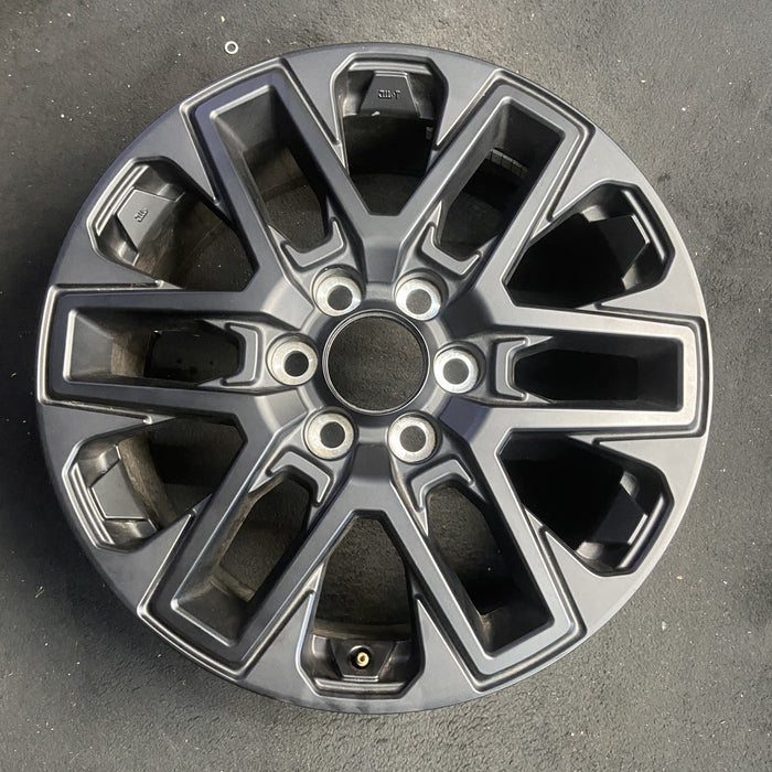 20" SEQUOIA 23-25 20x8, open spoke , matte black Original OEM Wheel Rim - Additional View