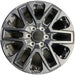 20" SEQUOIA 23-25 20x8, open spoke , matte black Original OEM Wheel Rim - Front View