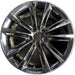 20" BMW 528i 11-16 20x9 , 10 spoke, split spoke, liquid black Original OEM - Front View
