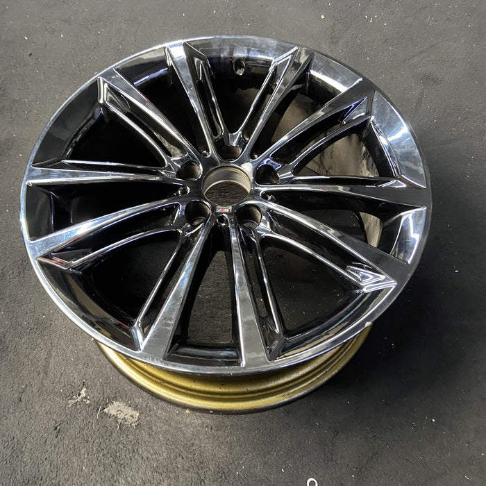 20" BMW 528i 11-16 20x9 , 10 spoke, split spoke, liquid black Original OEM - View 8