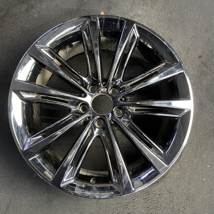 20" BMW 528i 11-16 20x8.5 , 10 spoke, split spoke, liquid black Original OEM - Additional View