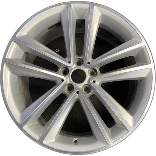 19" BMW 740i 16 19x8.5 , 5 spoke, V spoke, Original OEM Wheel Rim - Front View