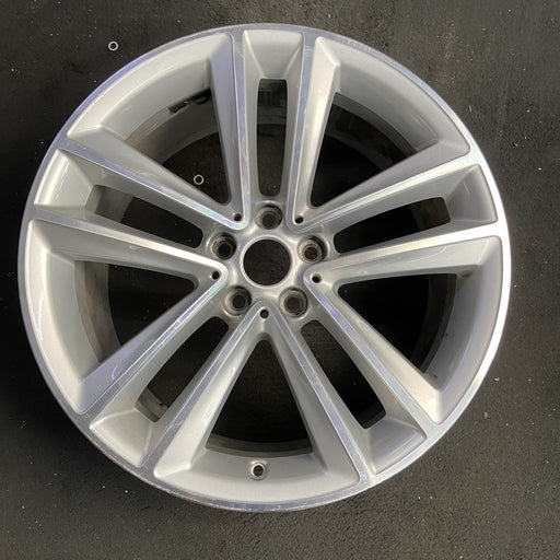 19" BMW 740i 16 19x8.5 , 5 spoke, V spoke, Original OEM Wheel Rim - Additional View